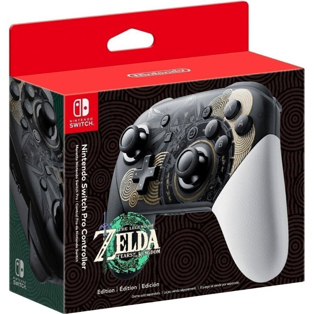 The Legend of Zelda Tears of the Kingdom Nintendo Switch Pro Controller